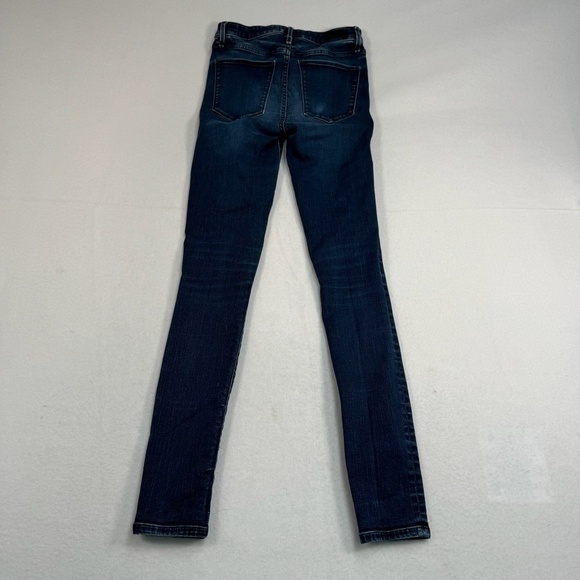 Abercrombie + Fitch Jeans Womens SZ 25L Dark Blue Simone High Rise Super Skinny - Picture 4 of 15